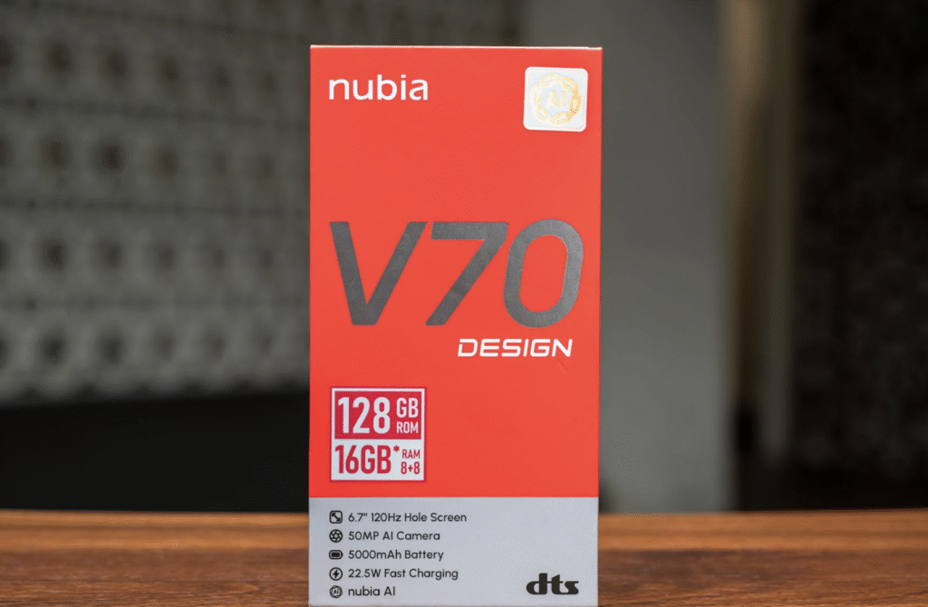Nubia V70 Design Review: Features and Specifications
